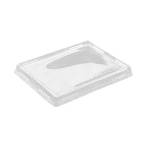 Pokrov za posodo One Click 100×135 mm prozoren, raven 50 kos