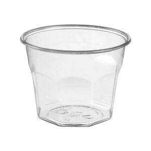 Posodica rPET Vintage 1500 ml d=158 mm h=120 mm prozorna 75 kos