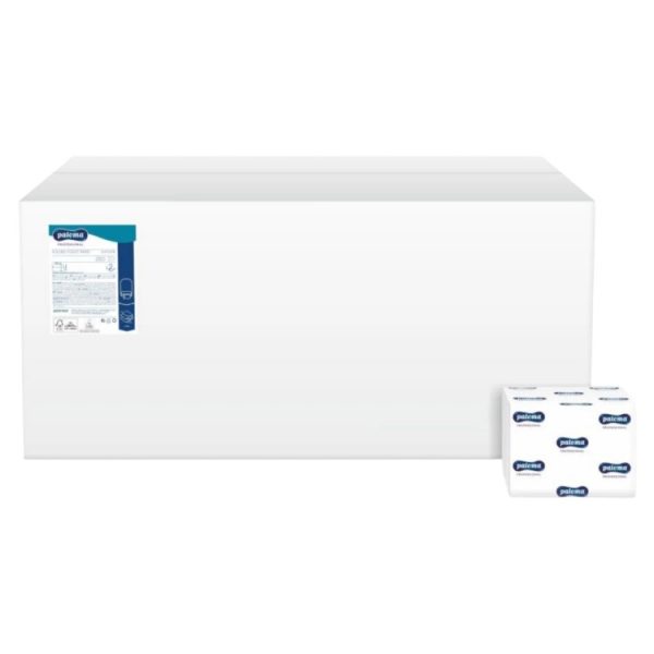 Toaletni papir 2 sl v lističih beli 250l/pak FP Paloma Professional list 22x11mm (5198) [30 kos/pak]
