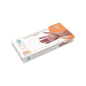 Rokavice СPE brez pudra 100 kos/pak L