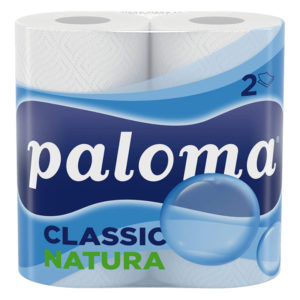 Papirnate brisače Paloma Classic Natura 2sl 2 rol/pak