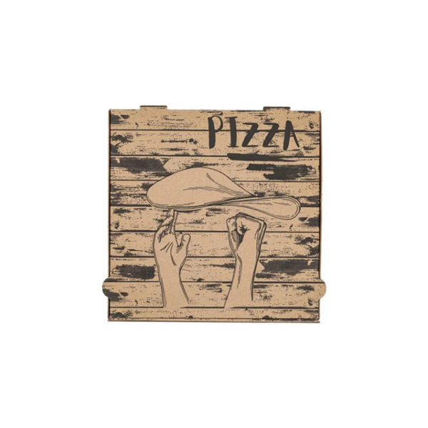 Škatla za pizzo 40х40х4,2 cm kraft (50 kos/pak)