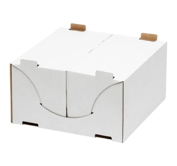 Škatla za torte 280х280х145 mm, bela [10 kos/pak]