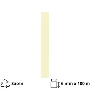 Saten trak 6 mm x 100m bež