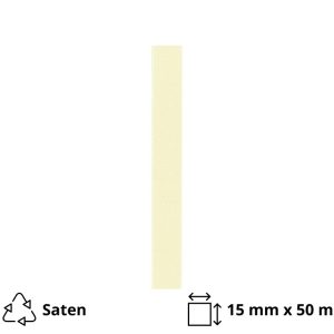 Saten trak 15 mm x 50 m bež