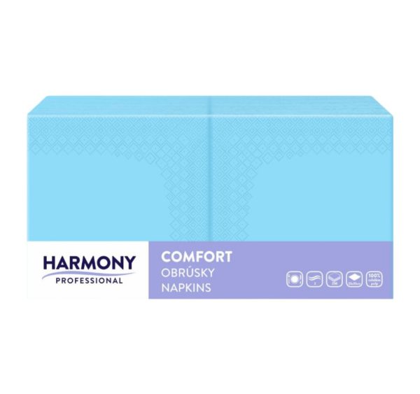 Papirnate serviete 2 sl 33×33 cm modra 250 l/pak