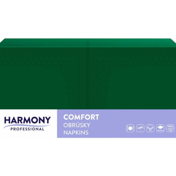 Papirnate serviete 2 sl 40×40 cm zelena 250 l/pak [8 kos/pak]