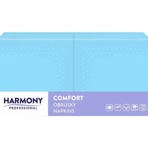 Papirnate serviete 2 sl 40×40 cm modra 250 l/pak [8 kos/pak]