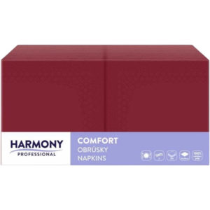 Papirnate serviete 2 sl 40×40 cm bordo 250 l/pak [8 kos/pak]