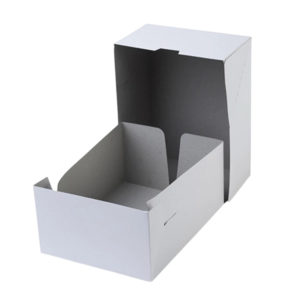 Papirnata škatla 150х100х85 mm bela [6 kos/pak]