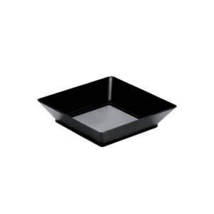 Finger food posodica PS 45 ml 65×65 mm Tray črna 25 kos/pak