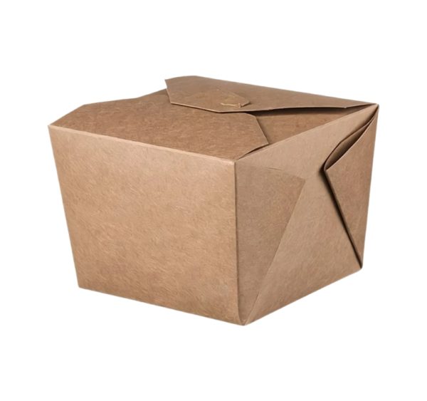 Papirnata posoda 1200 ml 110х105х90 mm kraft 50 kos
