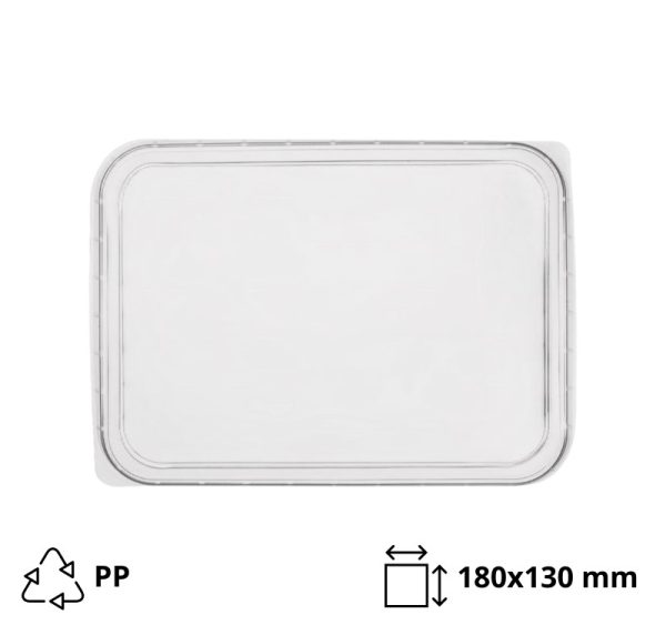 Pokrov PP 180×130 mm prozoren [50 kos/pak]