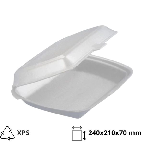 Embalaža 1-delna 240х210х70 mm XPS bela 100 kos