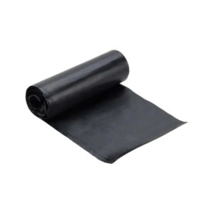 Vrečka za smeti LLDPE/reciklat 40-45 l 50×70 cm 15 my črna 50 kos/rol