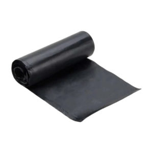 Vrečka za smeti LLDPE/reciklat 120 l 70×105 cm 30 my črna 10 kos/rol