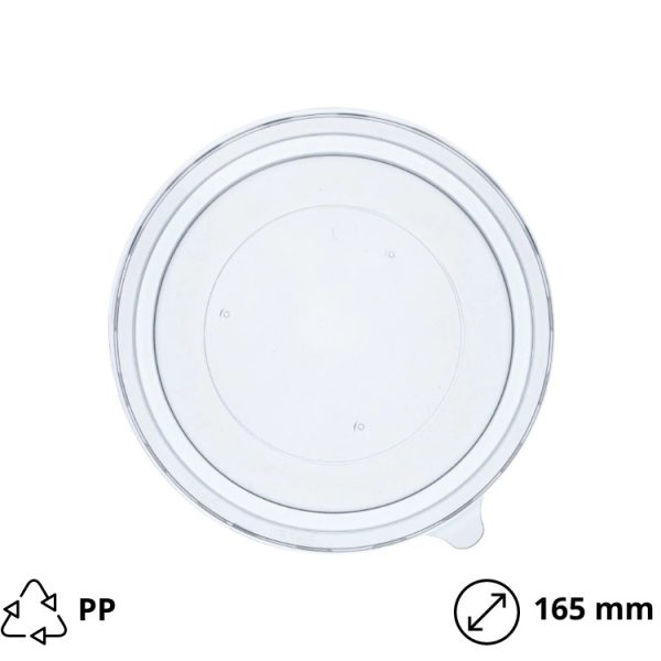 Pokrov PP za posodico 1100 ml d=165 mm 50 kos
