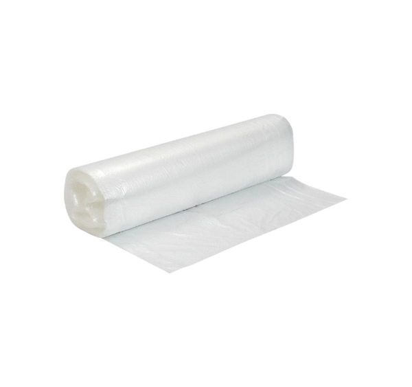 Vrečka za smeti HDPE/virgin 30 l 50×60 cm 15 my prozorna 40 kos/rol