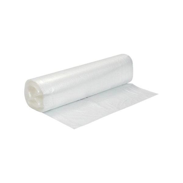 Vrečka za smeti HDPE/virgin 30 l 50×60 cm 15 my prozorna 40 kos/rol