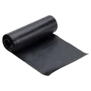 Vrečka za smeti LDPE/reciklat 140-200 l 92×145 cm 40 my črna 10 kos/rol