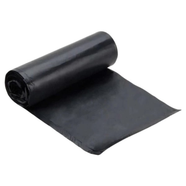 Vrečka za smeti LDPE/reciklat 140-200 l 92×145 cm 40 my črna 10 kos/rol