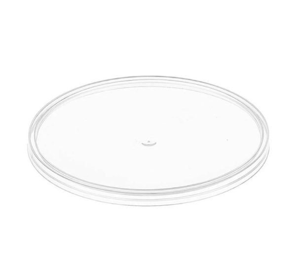 Pokrov PP za posodico PP 630/1200 ml prozoren (flat lid) [30 kos/pak]