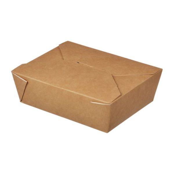 Papirnata posoda Fold Box 950 ml 170x135x50 mm kraft [15 kos/pak]