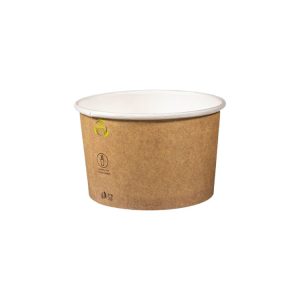 Papirnata posoda 508 ml d=115 mm kraft, brez pokrova [95 kos/pak]