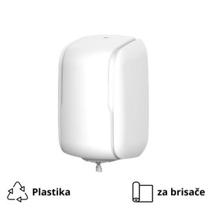 Podajalnik za brisače, centralni izvlek