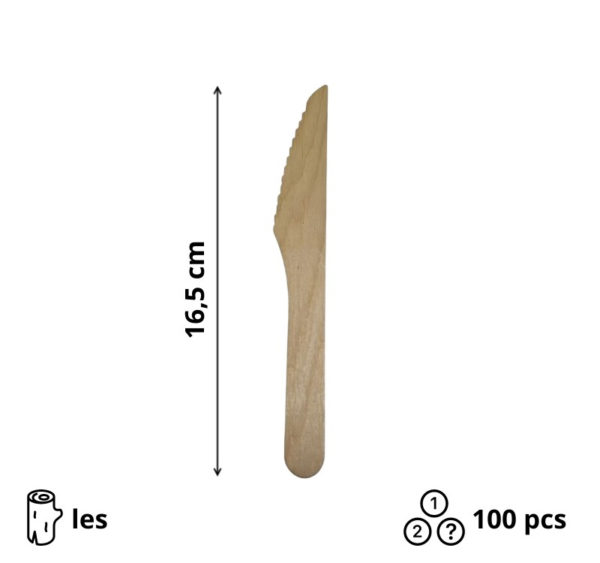 Lesen nož 165 mm 100 kos