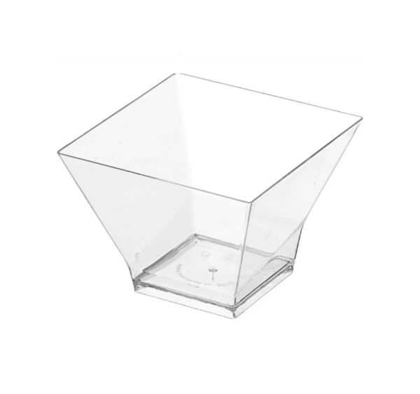 Finger food posodica PS 200 ml 70х70х70 mm Pagoda prozorna 50 kos