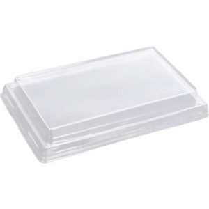 Pokrov za posodo OneClick 800 ml 120x200mm, prozoren, h=20 mm 50 kos