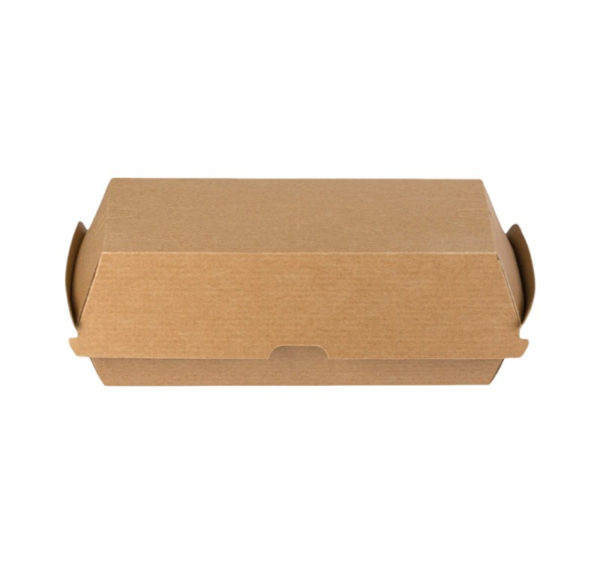 Embalaža HOT-DOG BIO 210x70x75 mm kraft 50 kos