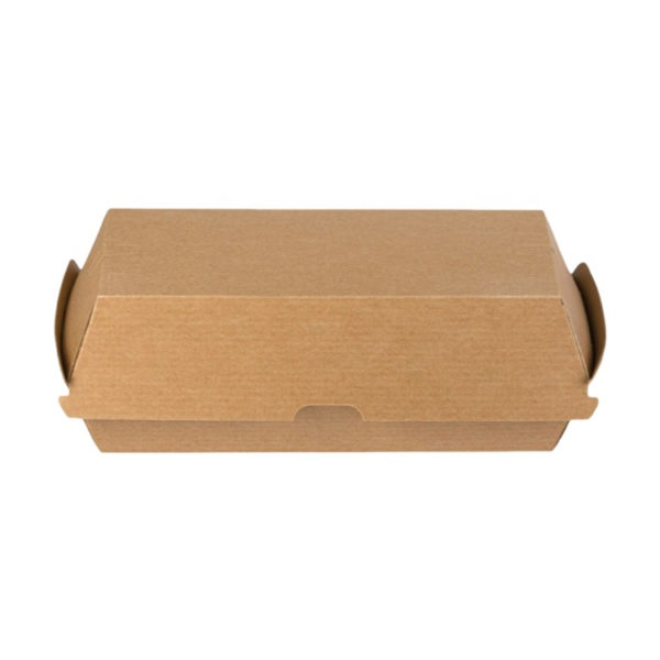 Embalaža HOT-DOG BIO 210x70x75 mm kraft 50 kos