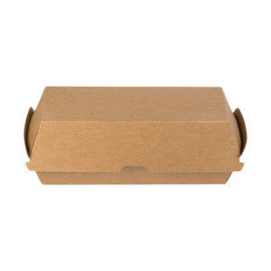 Embalaža Fast Food BIO kraft 205x100x80 mm 100 kos