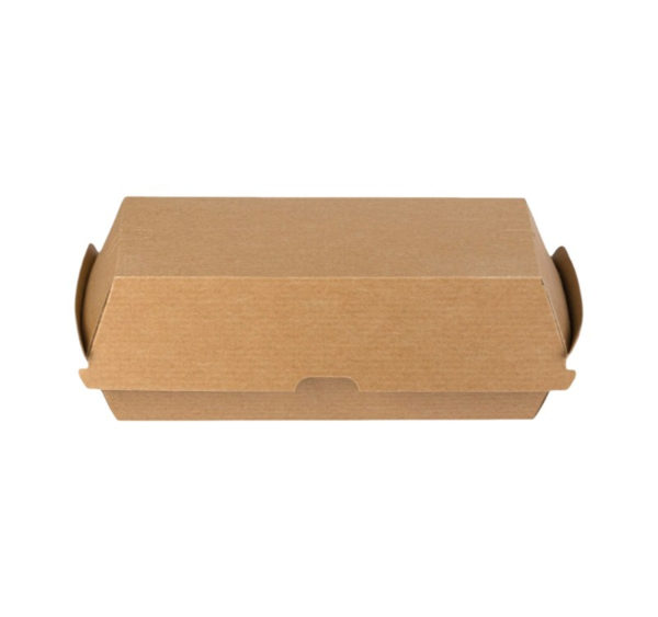 Embalaža Fast Food BIO kraft 205x100x80 mm 100 kos