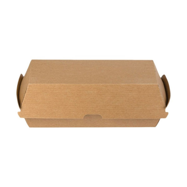 Embalaža Fast Food BIO kraft 205x100x80 mm 100 kos