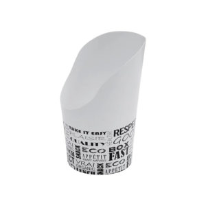 Žepek ECO Snack 120x80x50 mm Black&White 50 kos