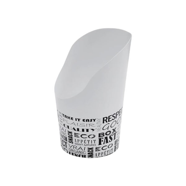 Žepek ECO Snack 120x80x50 mm Black&White 50 kos