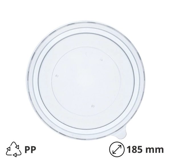 Pokrov PP za posodico papir 1300 ml d=185 mm 50 kos