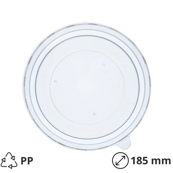 Pokrov PP za posodico papir 1300 ml d=185 mm 50 kos