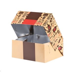 Papirnata škatla ENJOY GRILL, BBQ Aluminium 16,5х14х8 cm [11 kos/pak]