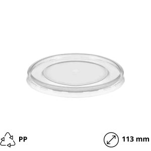 Pokrov PP za posodico 350 ml d=113 mm 50 kos