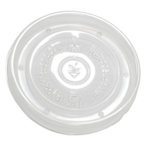 Pokrov PP za papirnato posodico 500 ml d=98 mm [10 kos/pak]