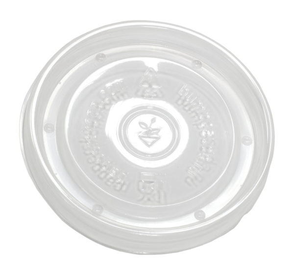 Pokrov PP za papirnato posodico 500 ml d=98 mm [10 kos/pak]