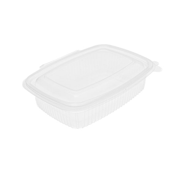 Posodica s pokrovom РР 750 ml 185×135х55 mm prozorna [50 kos/pak]