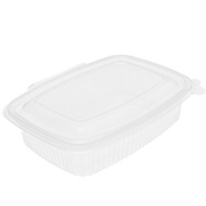 Posodica s pokrovom РР 750 ml 185×135х55 mm prozorna [50 kos/pak]