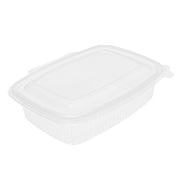 Posodica s pokrovom РР 750 ml 185×135х55 mm prozorna [50 kos/pak]