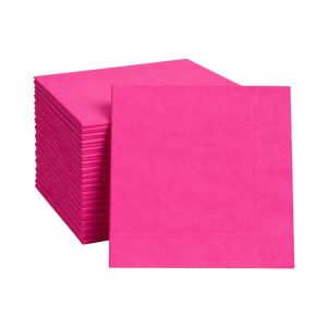 Papirnate serviete 2 sl 24×24 cm roza 250 l/pak