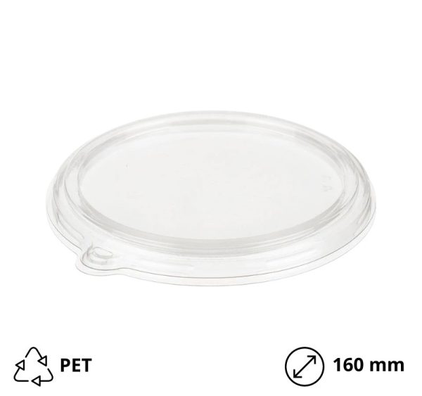 Pokrov PET Sabert d=160 mm 100 kos